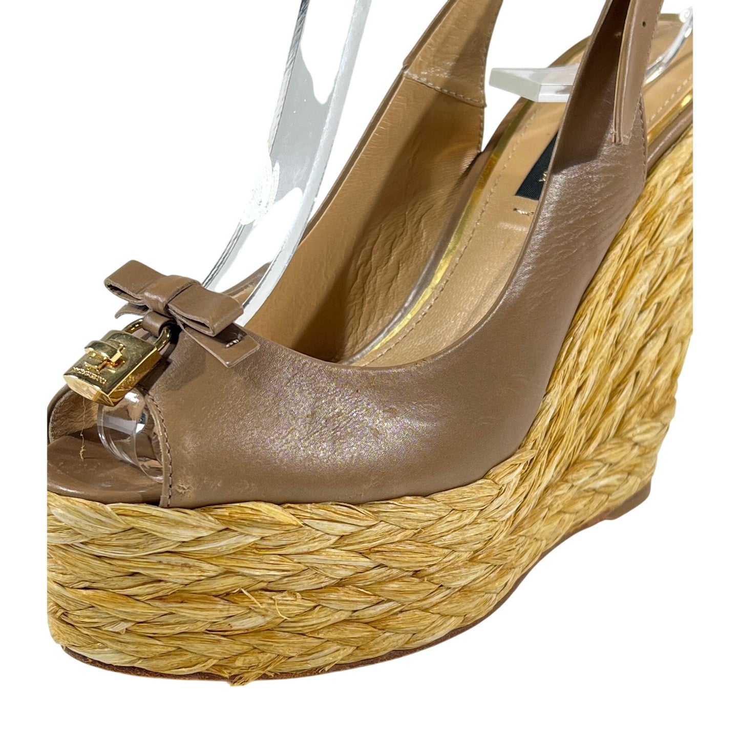 Dolce and Gabbana Espadrille Sandals 6.5 US Tan
