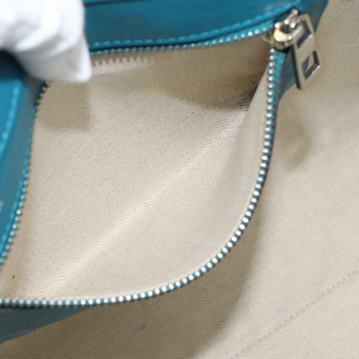 Loewe Anagram Leather, Blue, Leather, Tote Bag