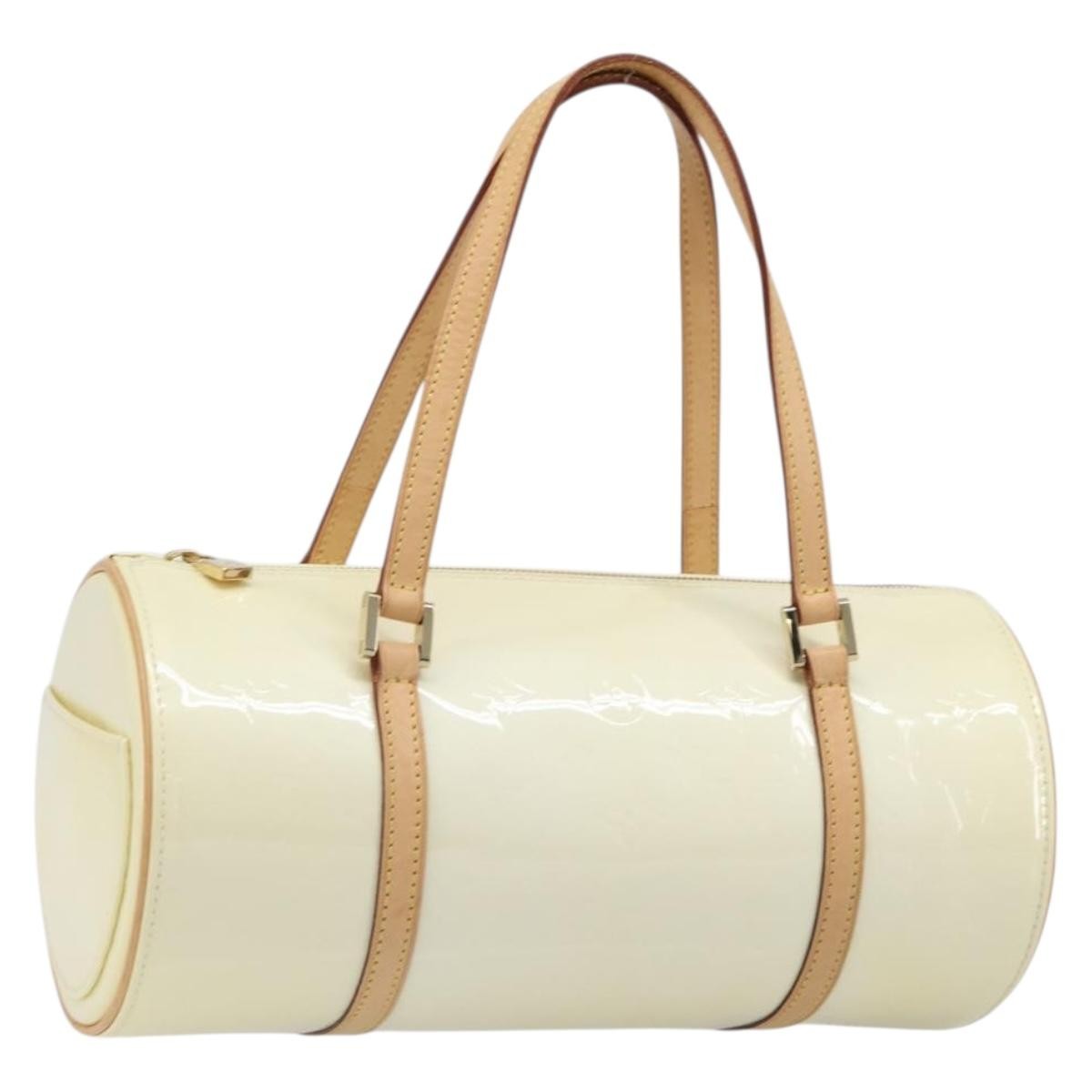 Louis Vuitton Bedford Monogram Vernis, Beige, Patent Leather, Handbag
