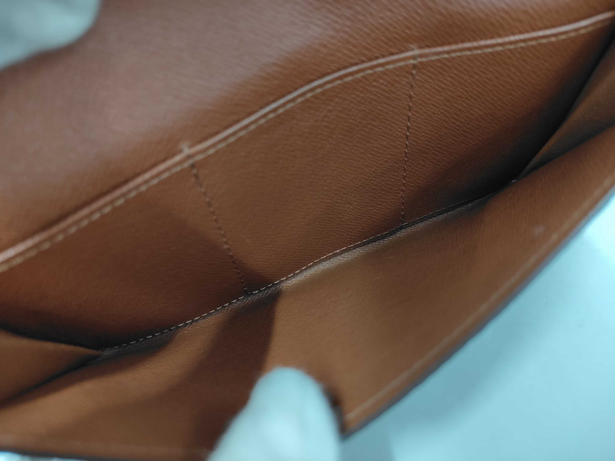 Louis Vuitton Porte Yen wallet Monogram canvas, Brown, Canvas, Wallet
