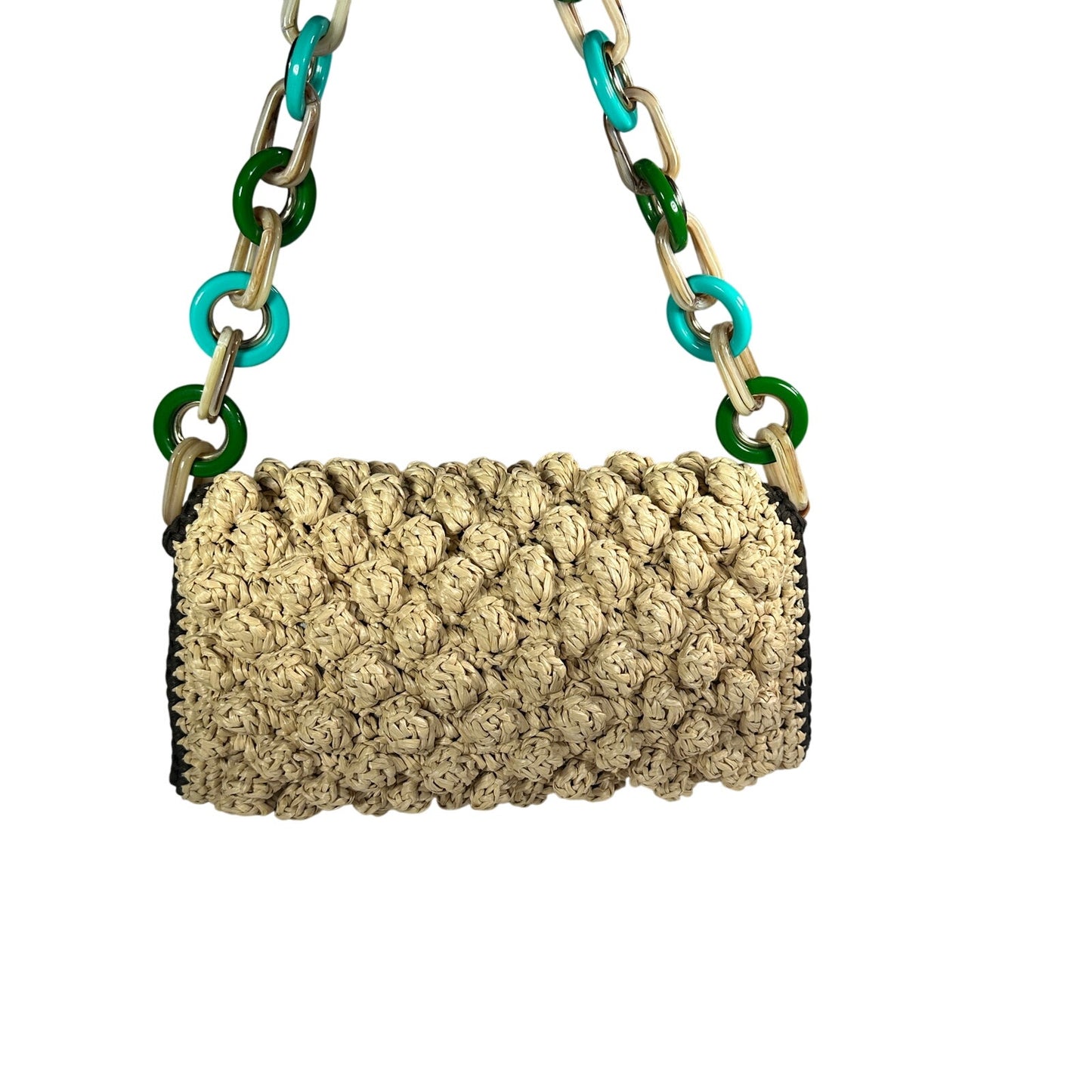 MISSONI Raffia Shoulder Bag