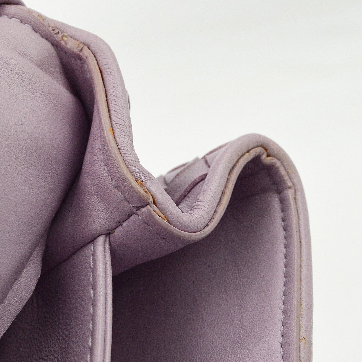 Bottega Veneta Olimpia Intrecciato Nappa, Purple, Leather, Shoulder Bag