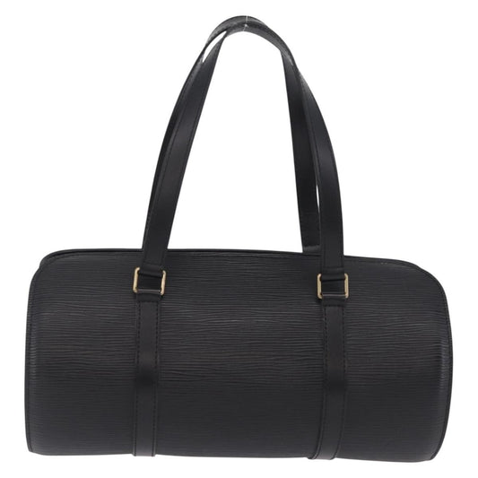 Louis Vuitton Soufflot Epi Leather, Black, Leather, Tote Bag