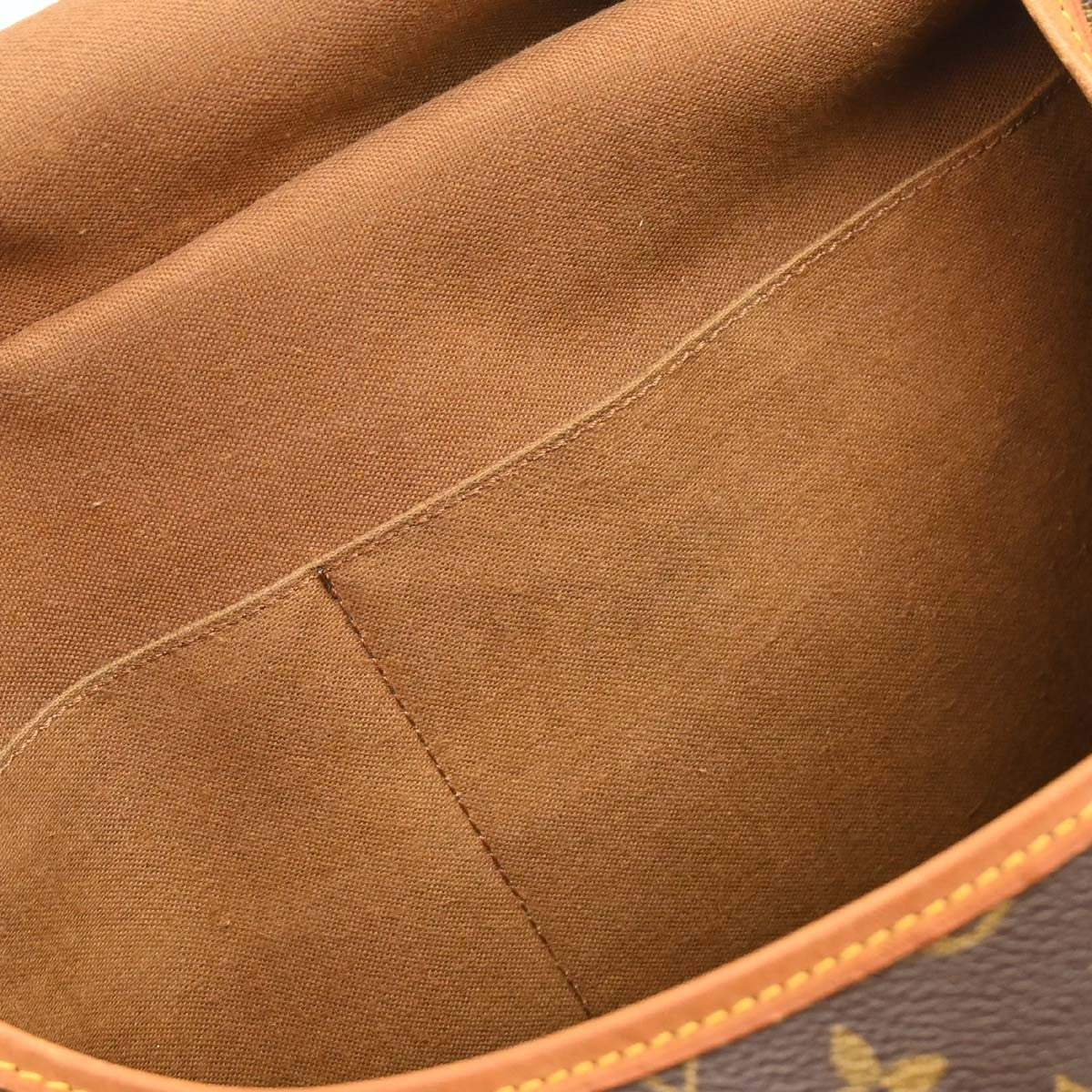 Louis Vuitton Saumur Monogram Canvas, Brown, Canvas, Shoulder Bag