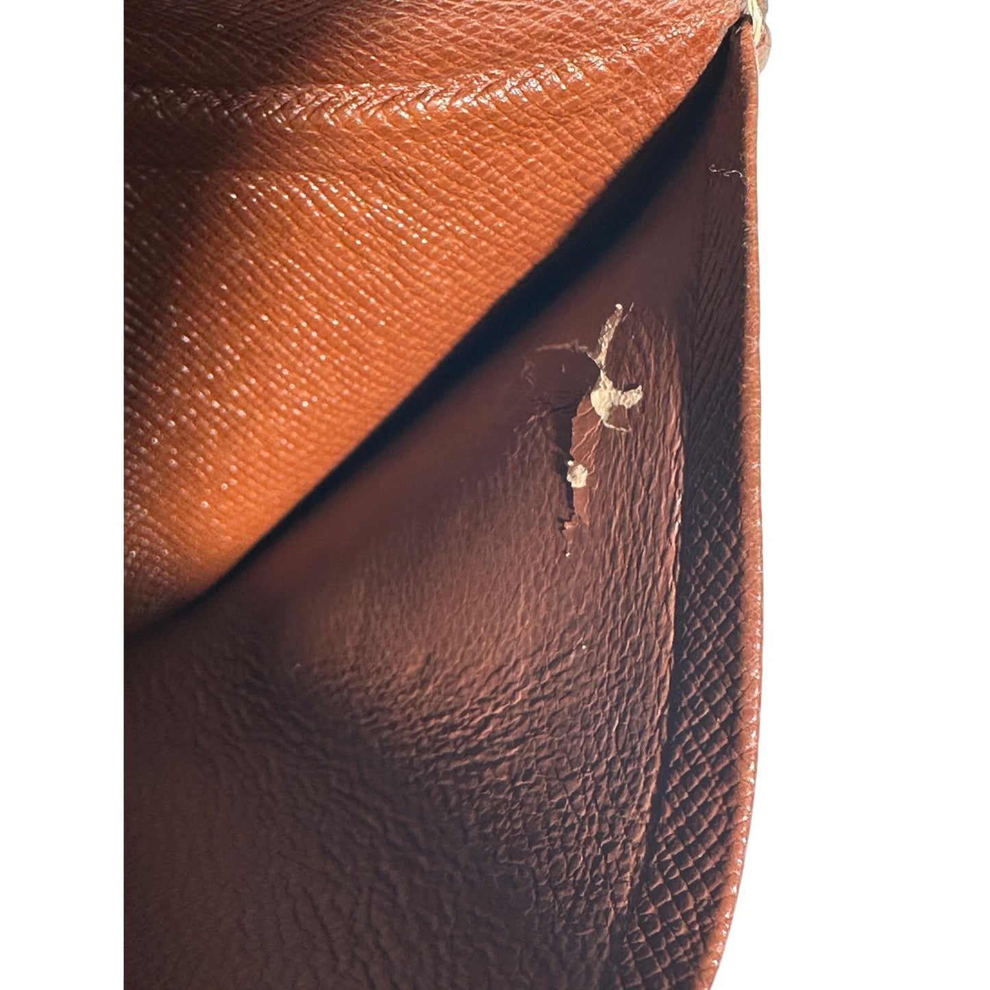 Louis Vuitton Mini Pochette Shoulder Bag Brown