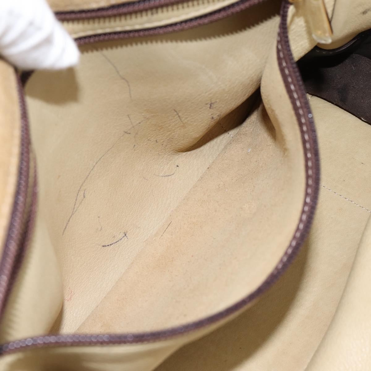 Loewe Amazona Suede, Beige, Suede, Handbag