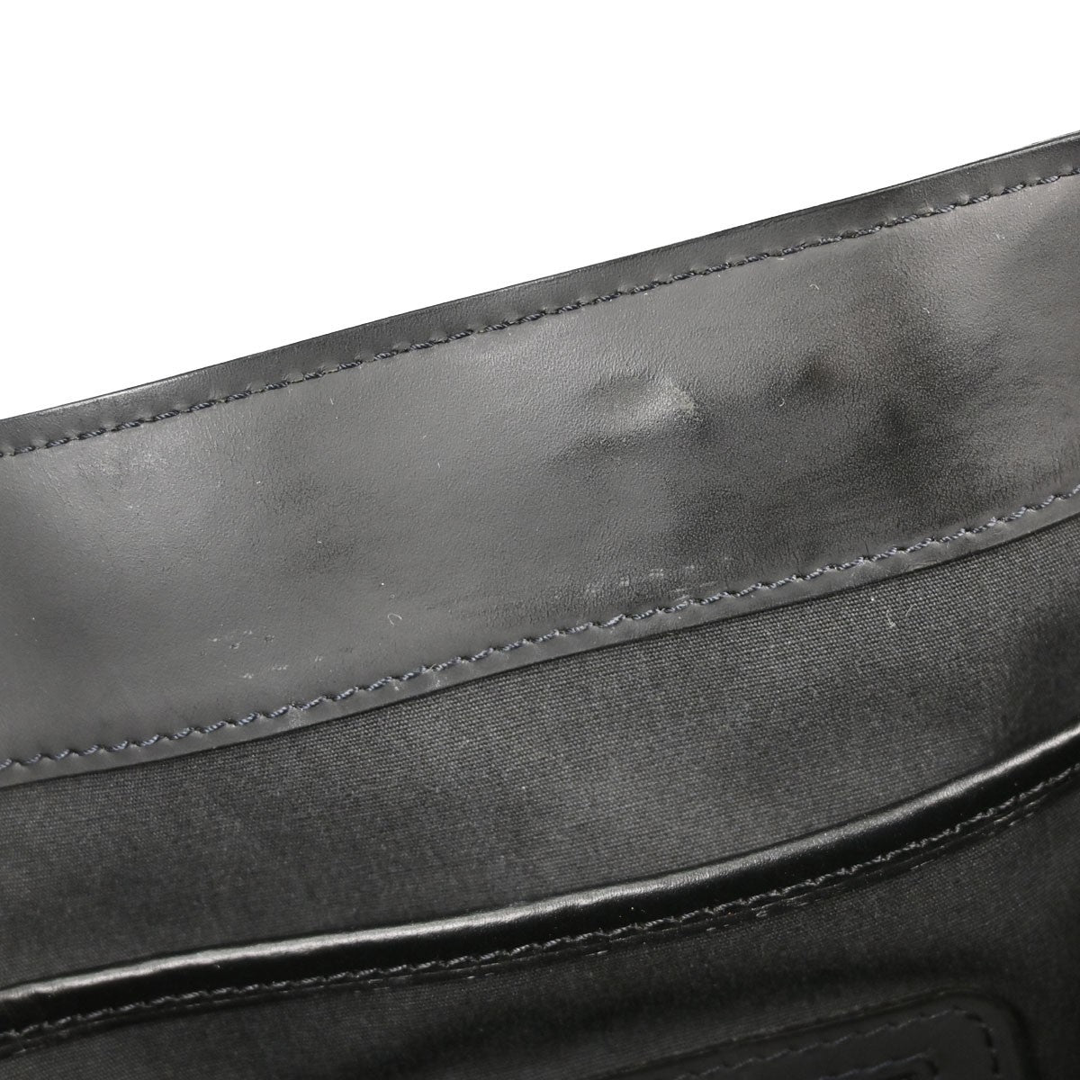 Louis Vuitton Lucille Mini Lin, Black, Canvas, Handbag