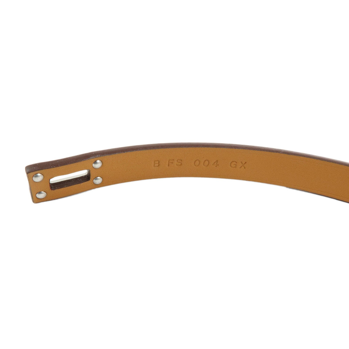 Hermes Kelly Double Tour Leather, Greige, Leather, Bracelet