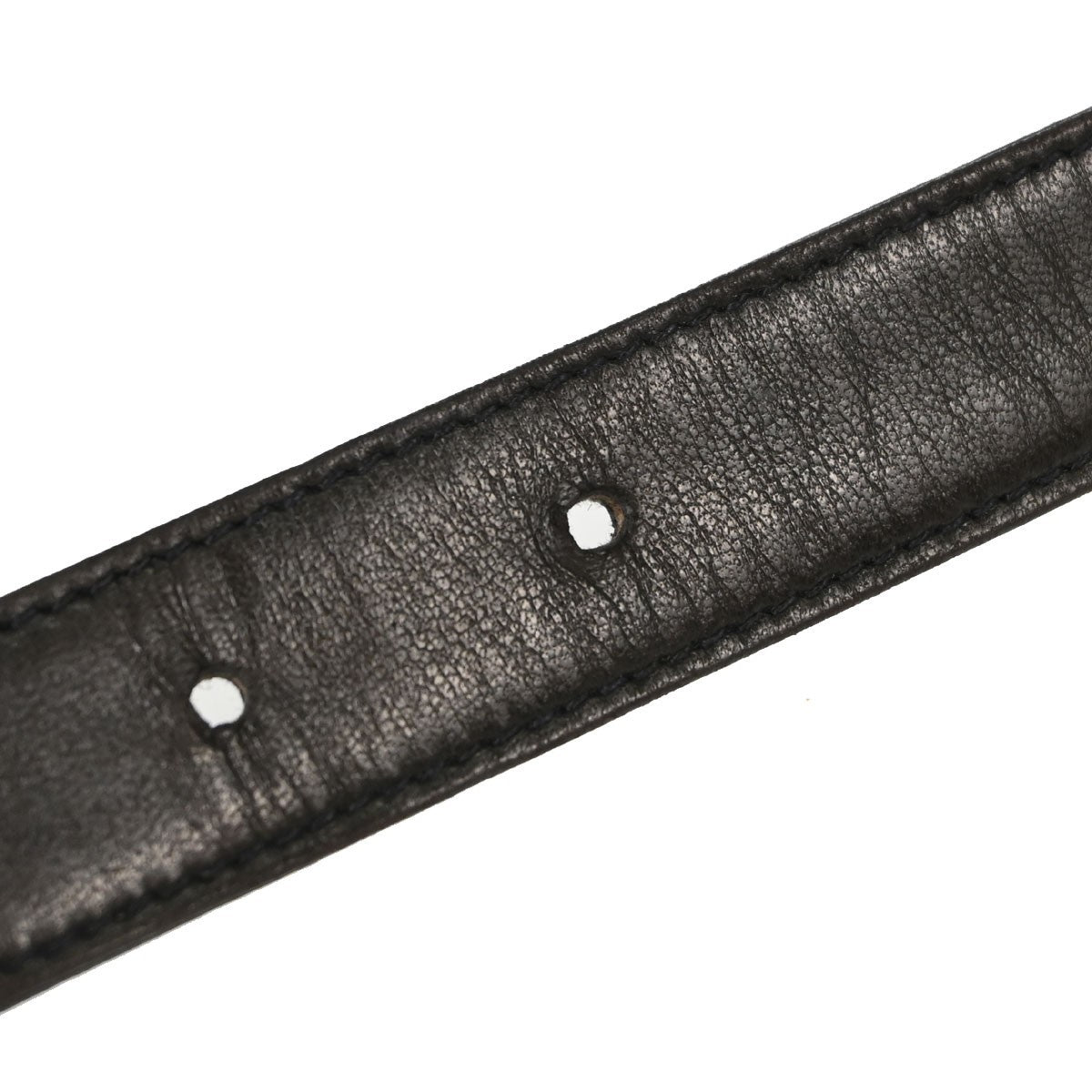 Chanel CC Turnlock Belt Leather, Black, Leather, Belt
