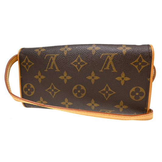 Louis Vuitton Twin Monogram Canvas, Brown, Canvas, Clutch
