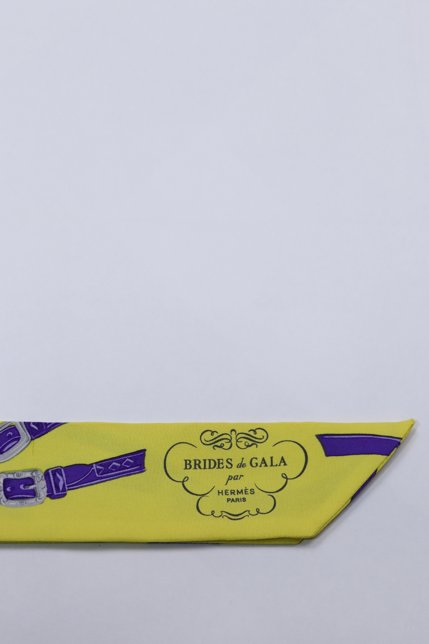 Hermes Twilly 86 Silk Scarf