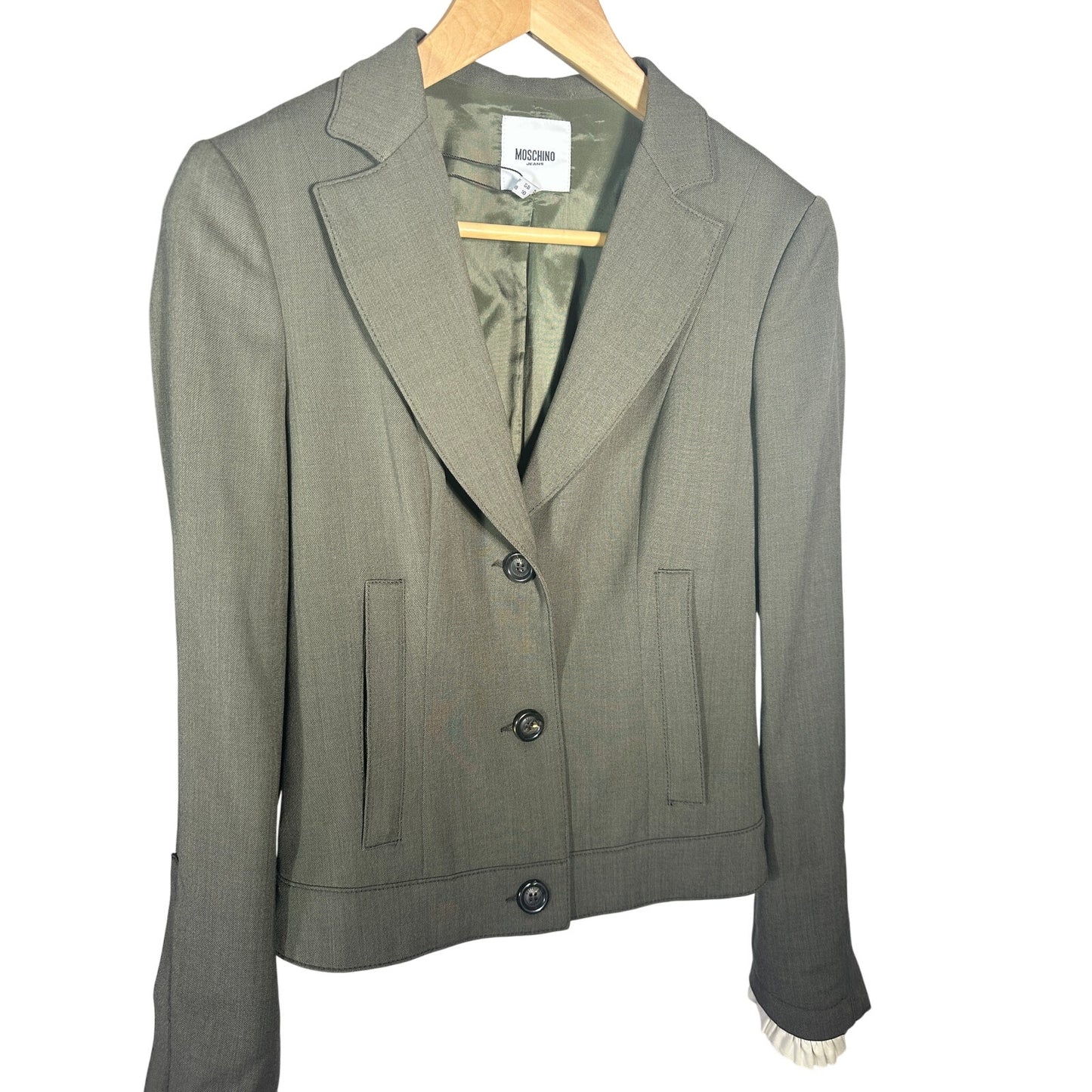 Moschino Stretch Wool 2 PC Suit Set