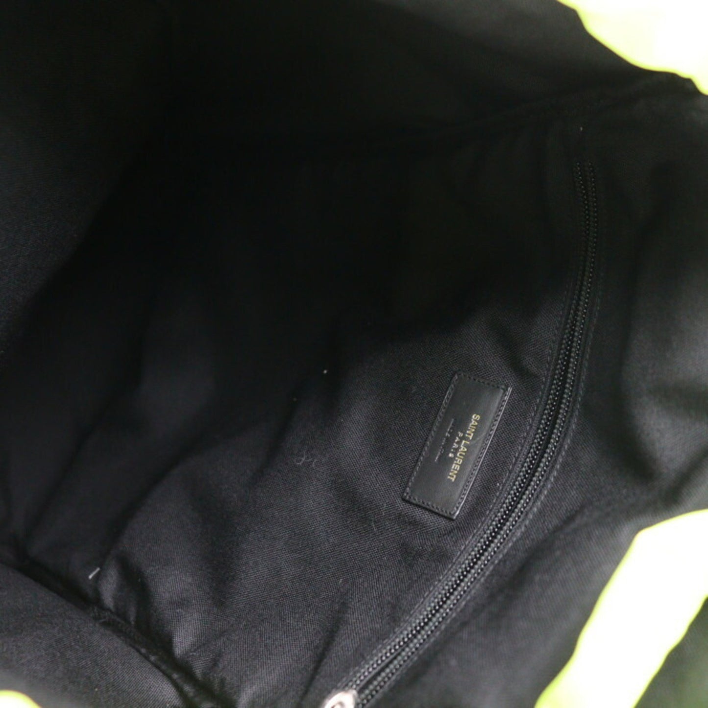 Saint Laurent, Green, Synthetic, backpack