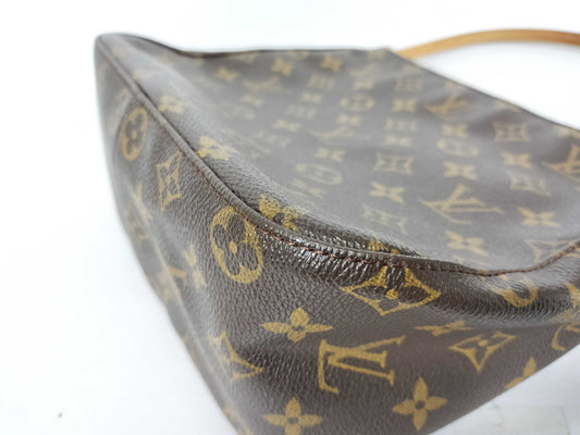 Louis Vuitton Monogram Looping Handbag Monogram Canvas, Multicolour, Canvas, Shoulder Bag