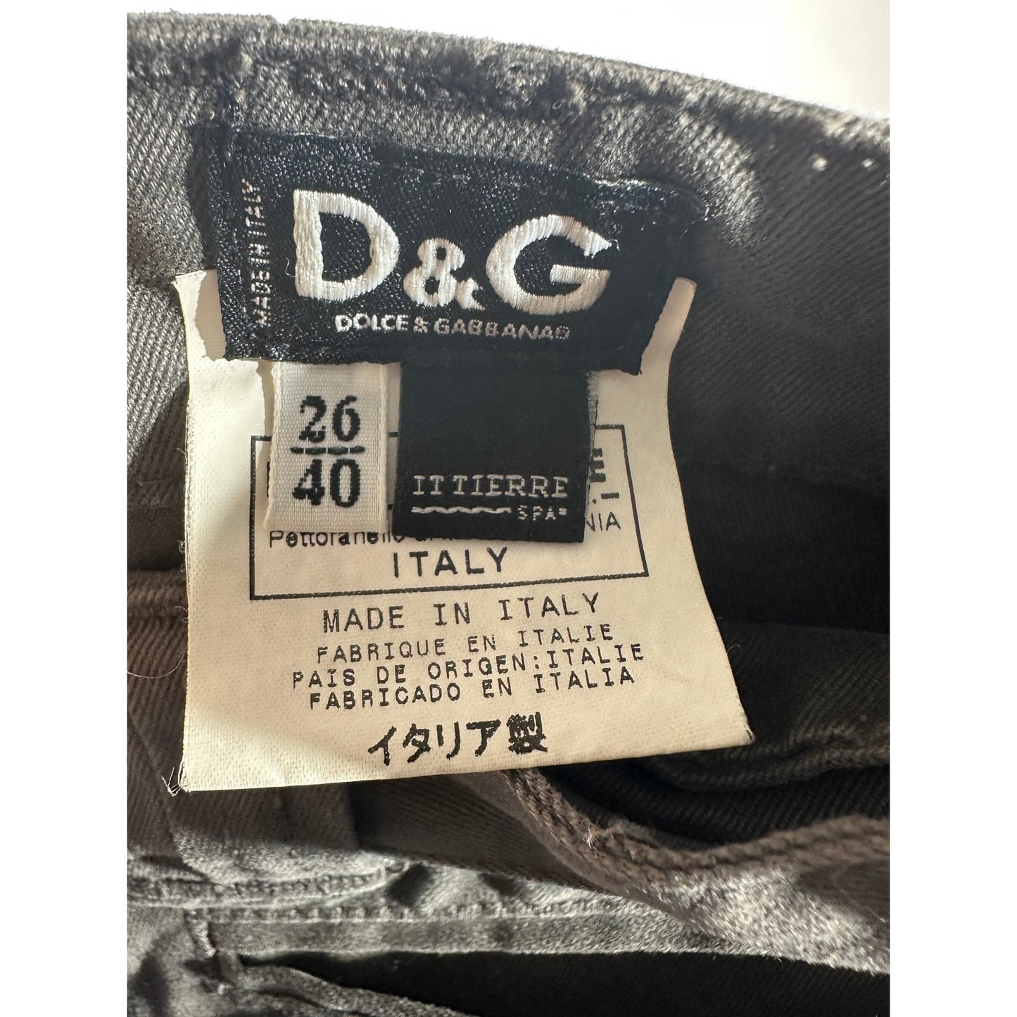 Dolce & Gabbana Utility Mini Skirt