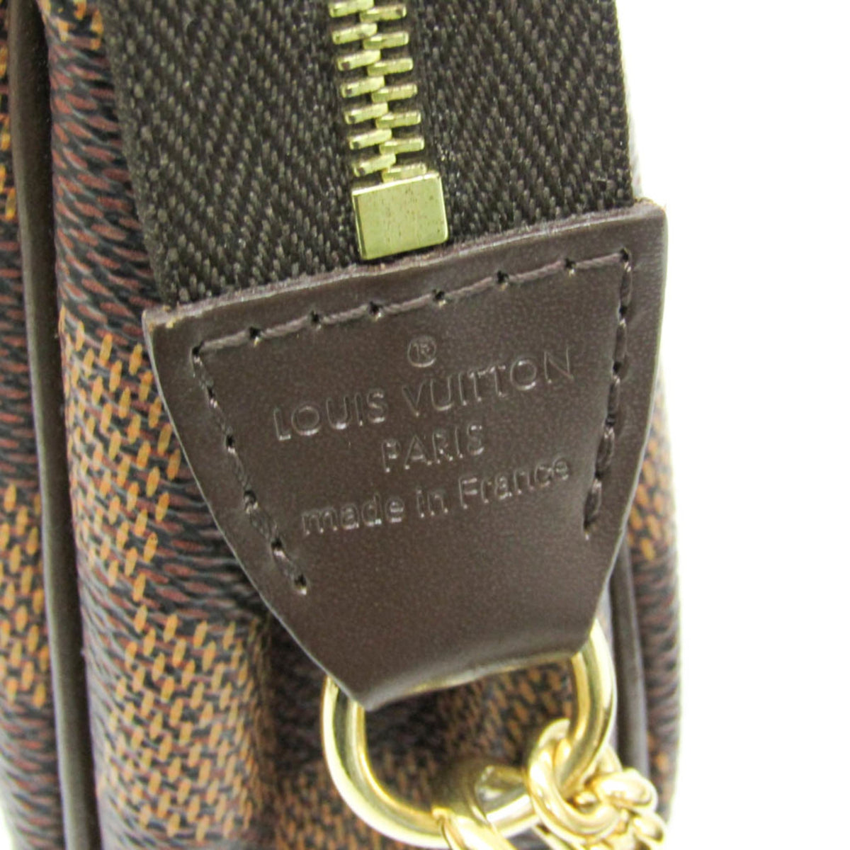 Louis Vuitton Eva Damier, Brown, Canvas, Handbag