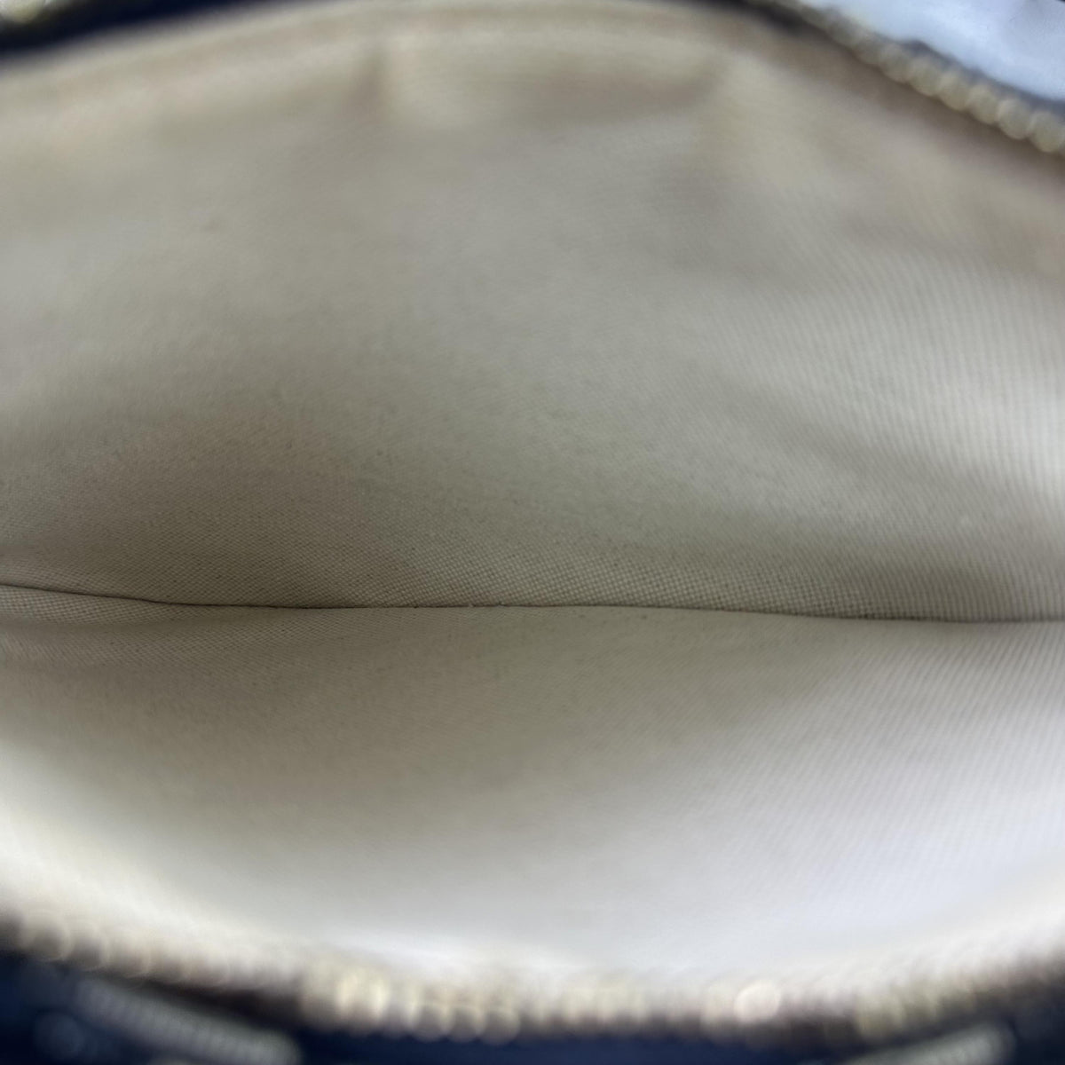 Christian Dior Saddle Oblique Canvas, Blue, Canvas, Shoulder Bag