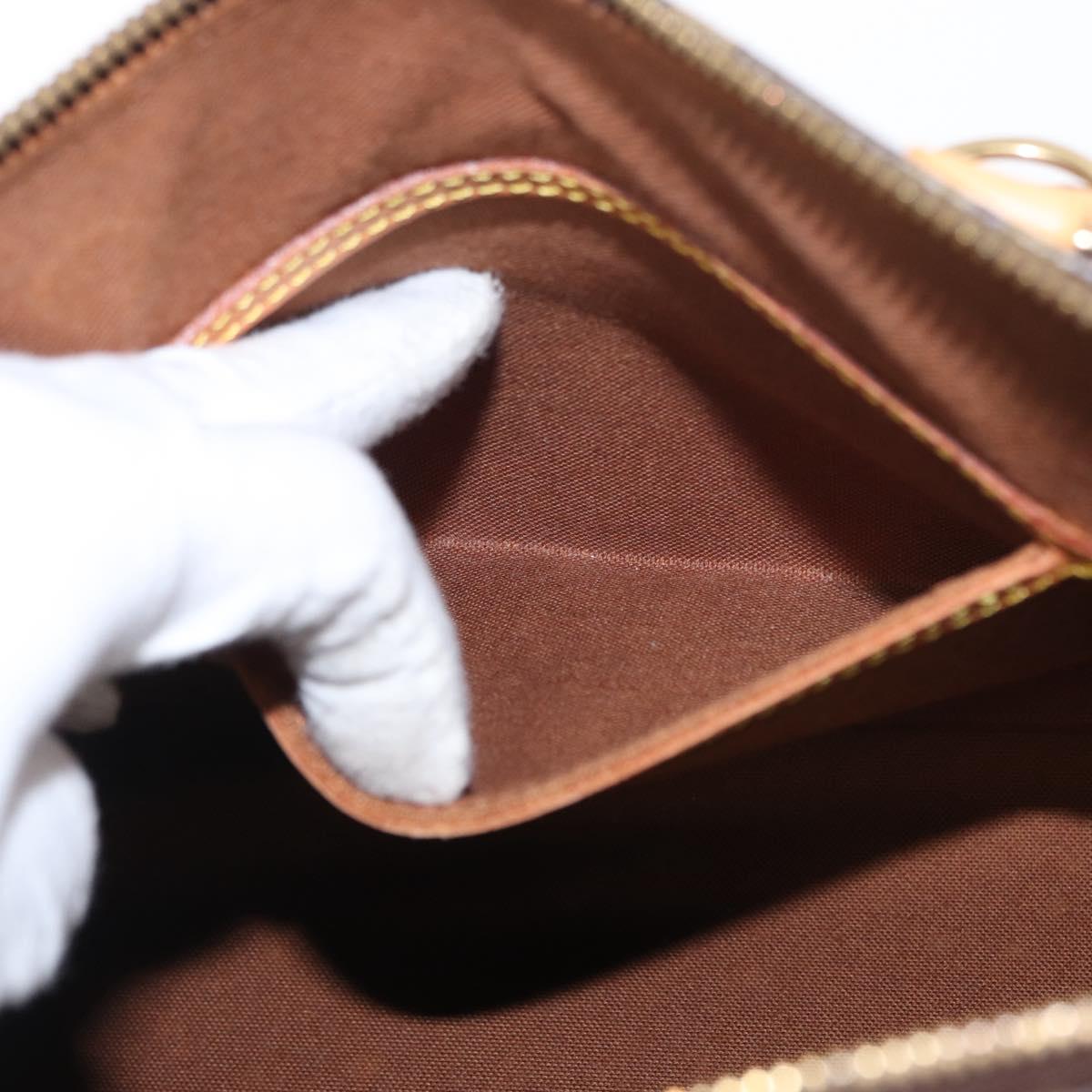 Louis Vuitton Alma Handbag Monogram Canvas, BROWN, CANVAS, Handbag