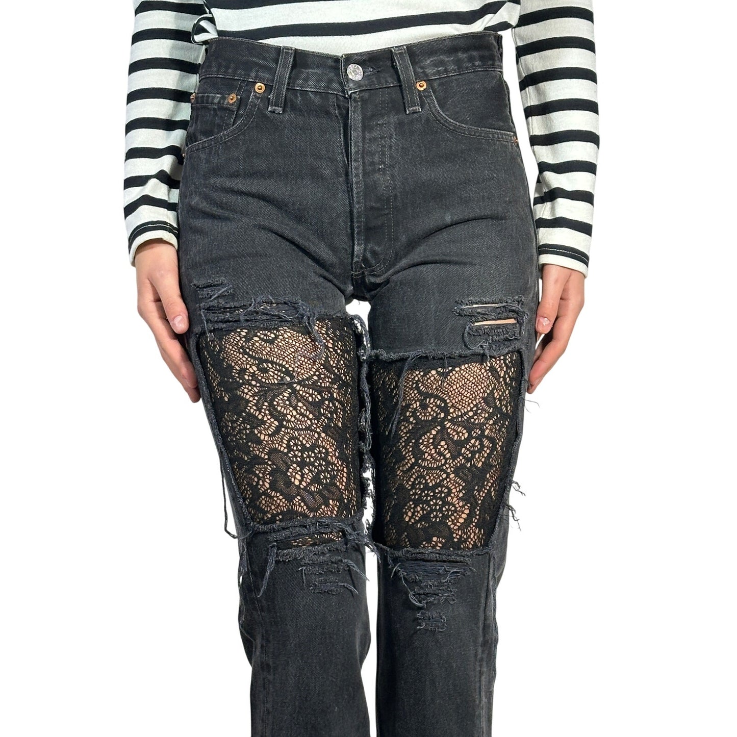 Forte Couture Distressed Jeans