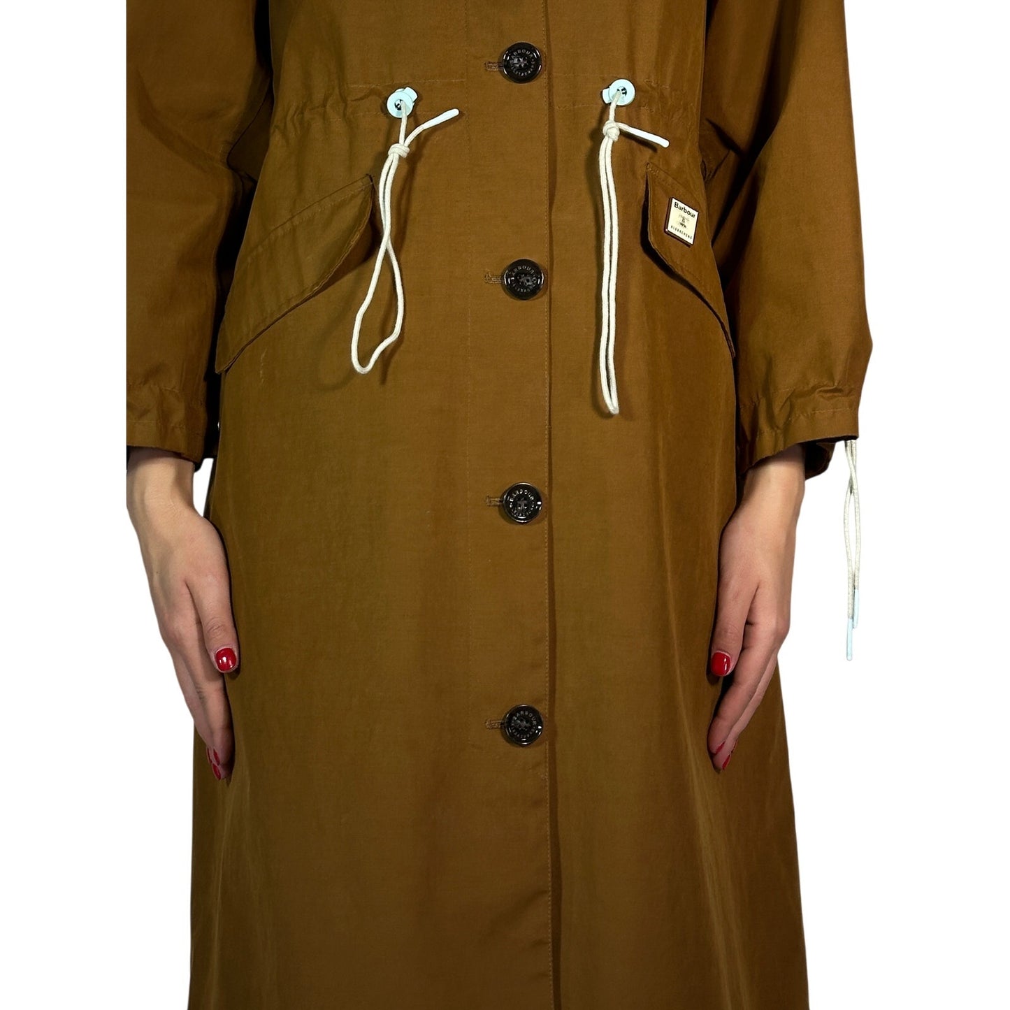 Barbour X Alexachung Waterproof Jacket