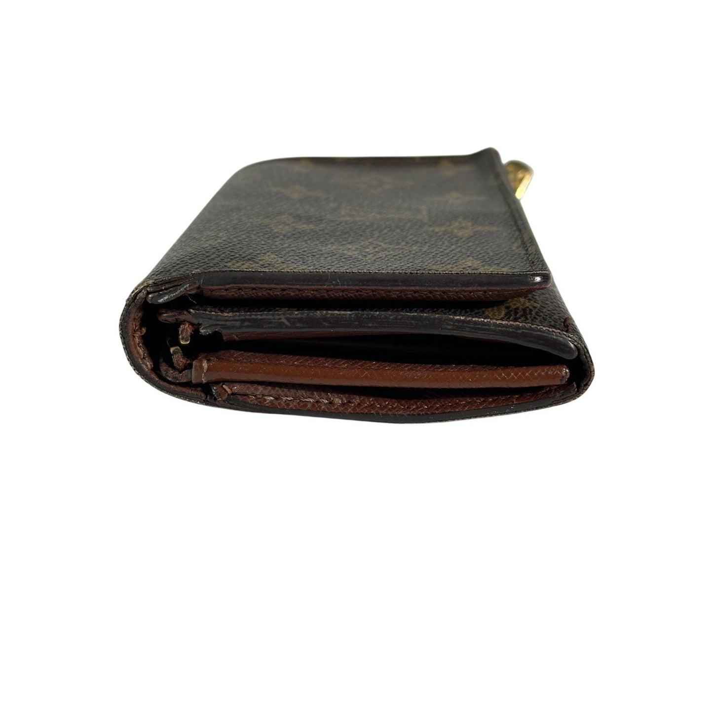 Louis Vuitton Mini Pochette Shoulder Bag Brown