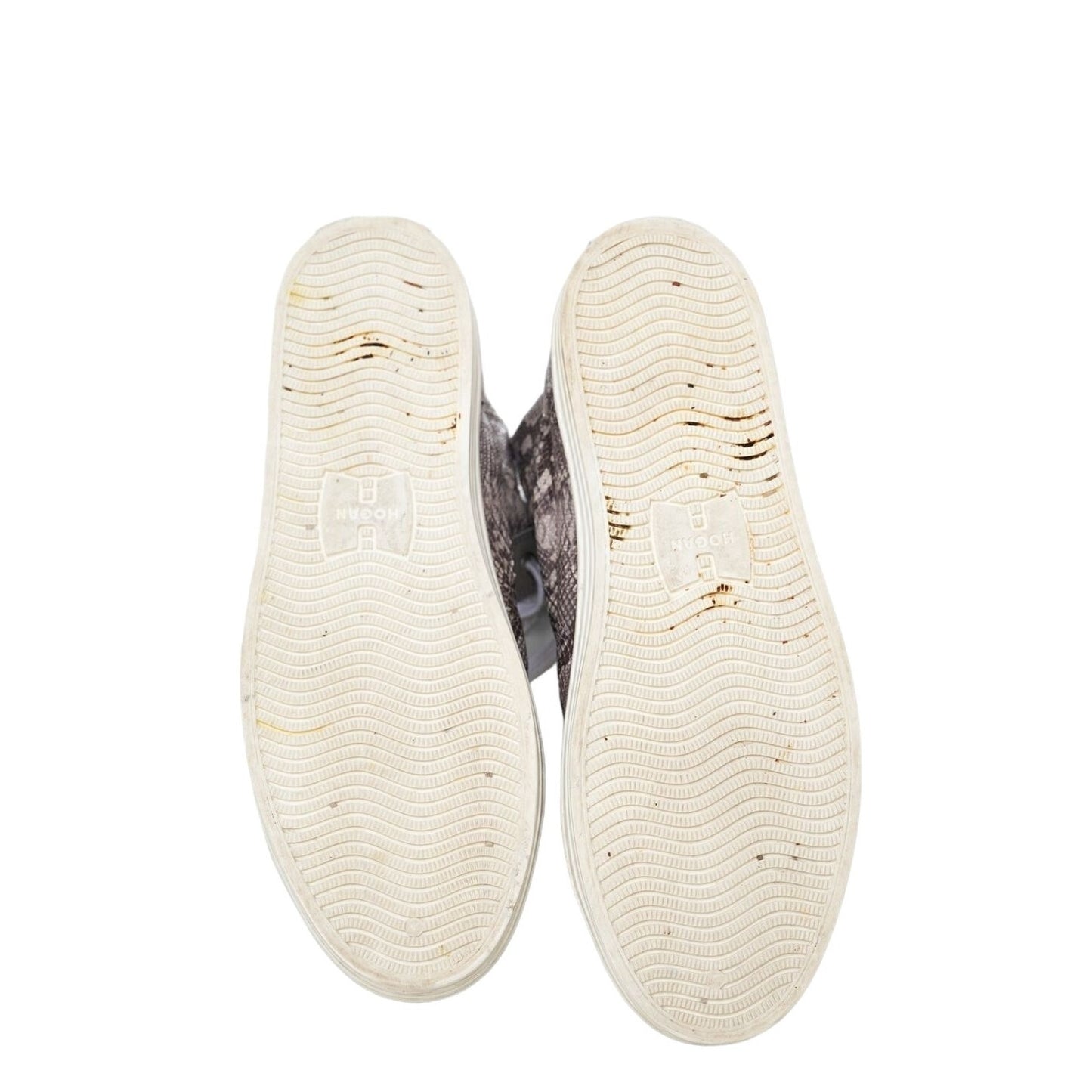 Hogan Sneakers 8.5 US Gray Snakeskin