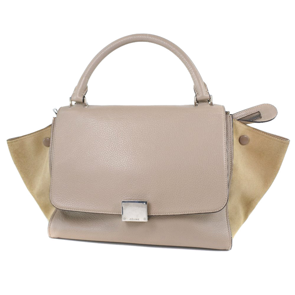 Céline Trapèze, Multicolour, Leather, handbag