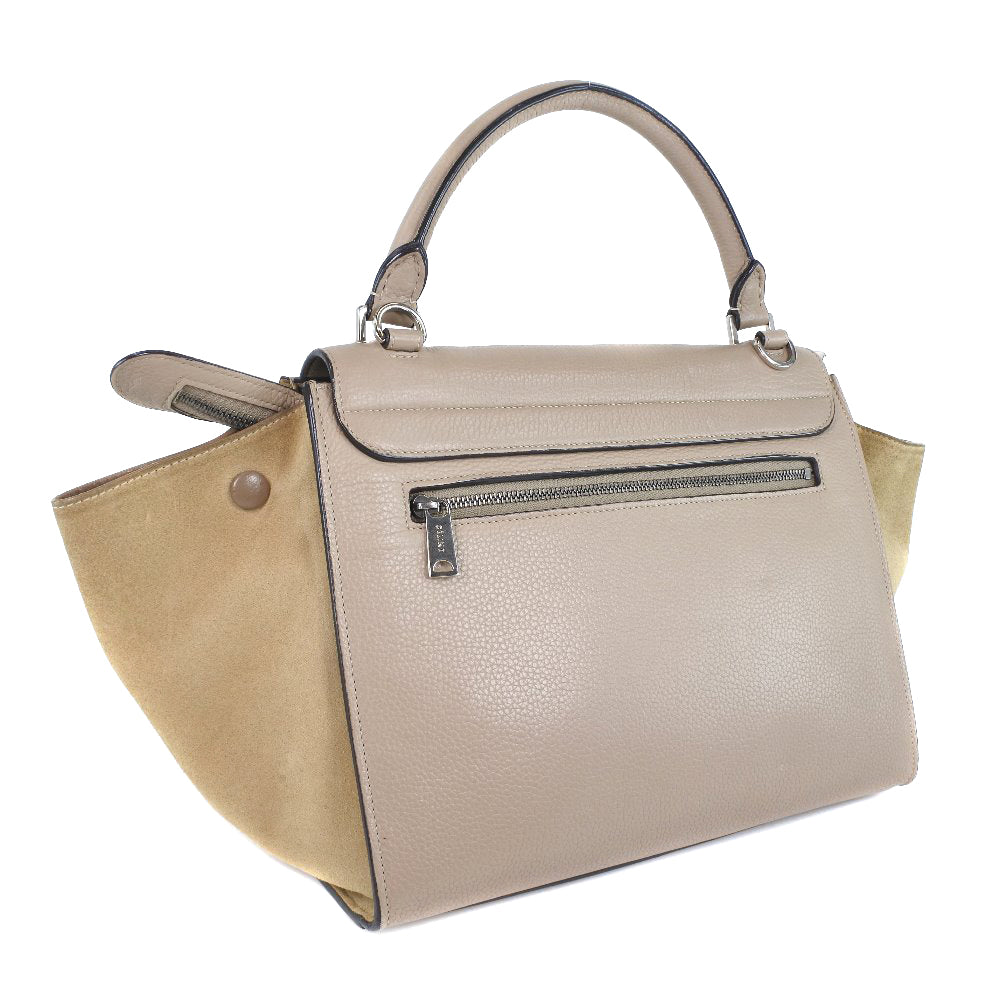 Céline Trapèze, Multicolour, Leather, handbag