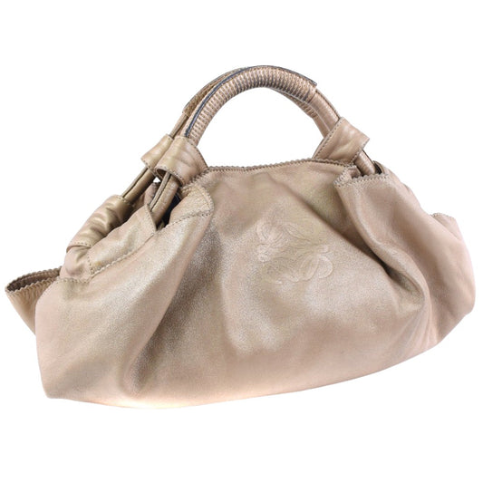 Loewe, Beige, Leather, handbag