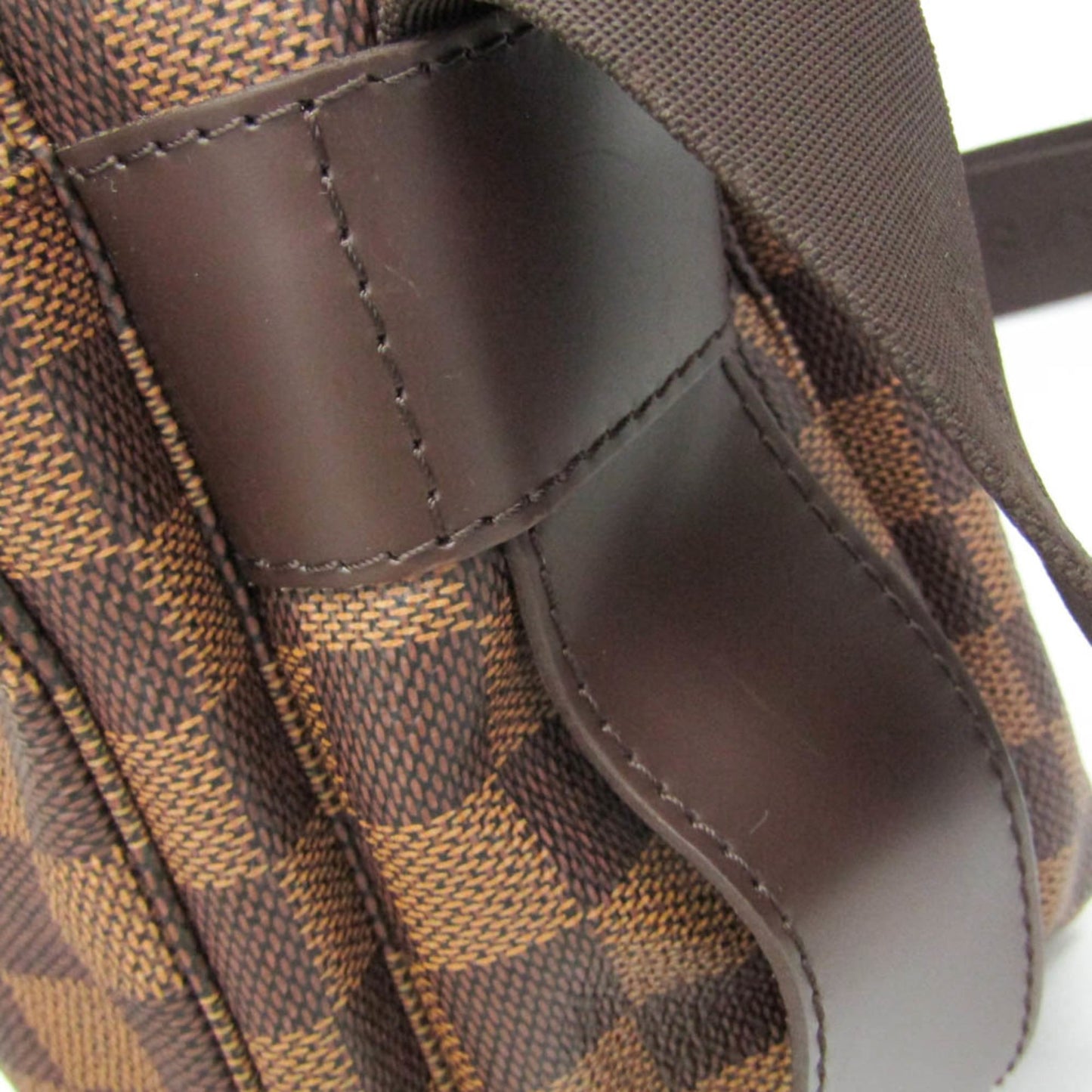 Louis Vuitton Naviglio Damier, Brown, Canvas, Shoulder Bag