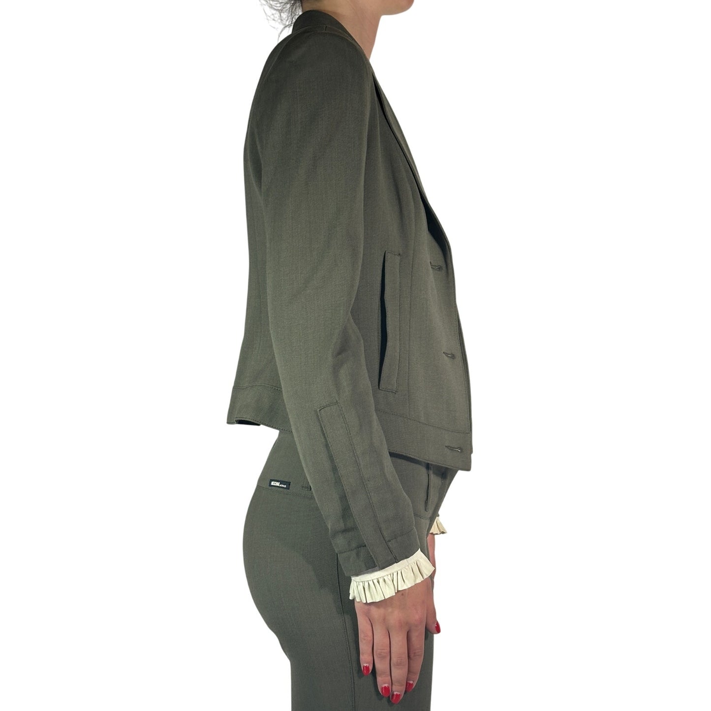 Moschino Stretch Wool 2 PC Suit Set