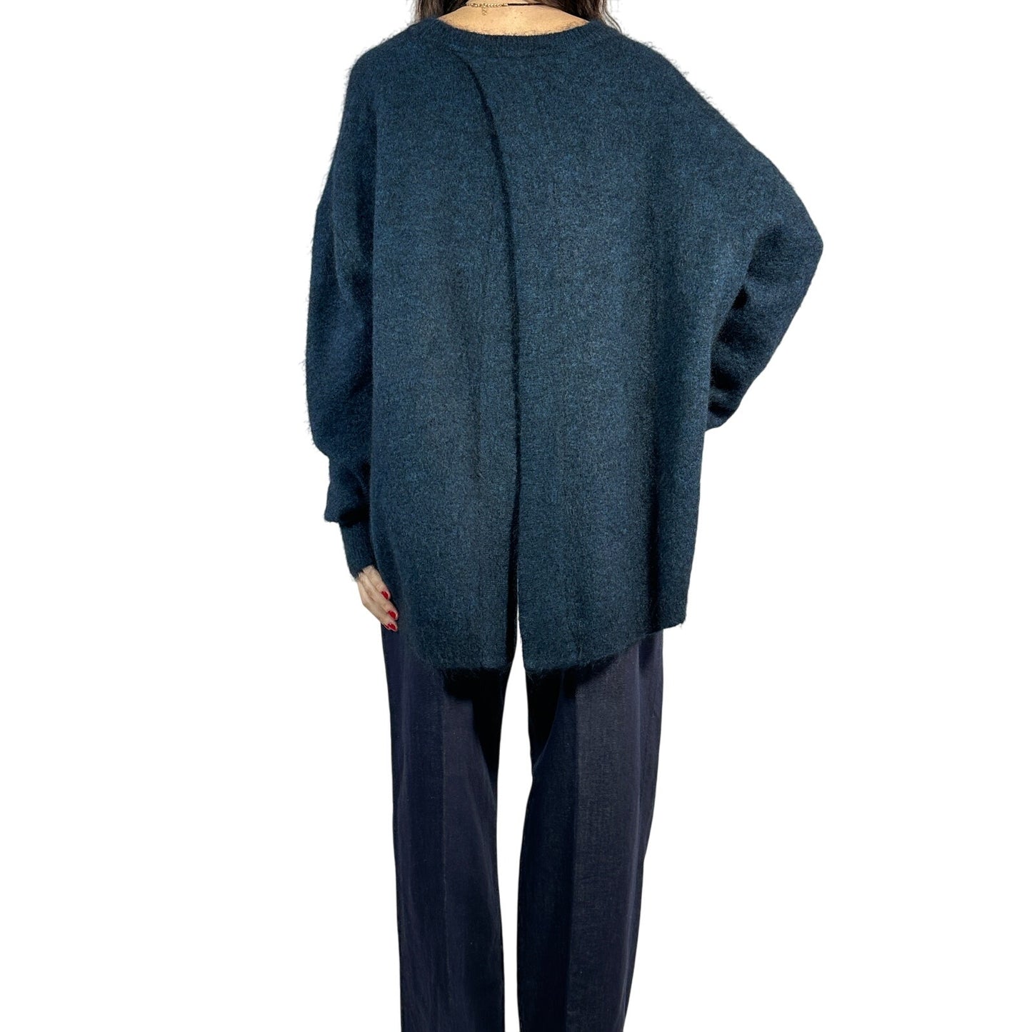 NEW ELLERY Tambourine Open Back Sweater