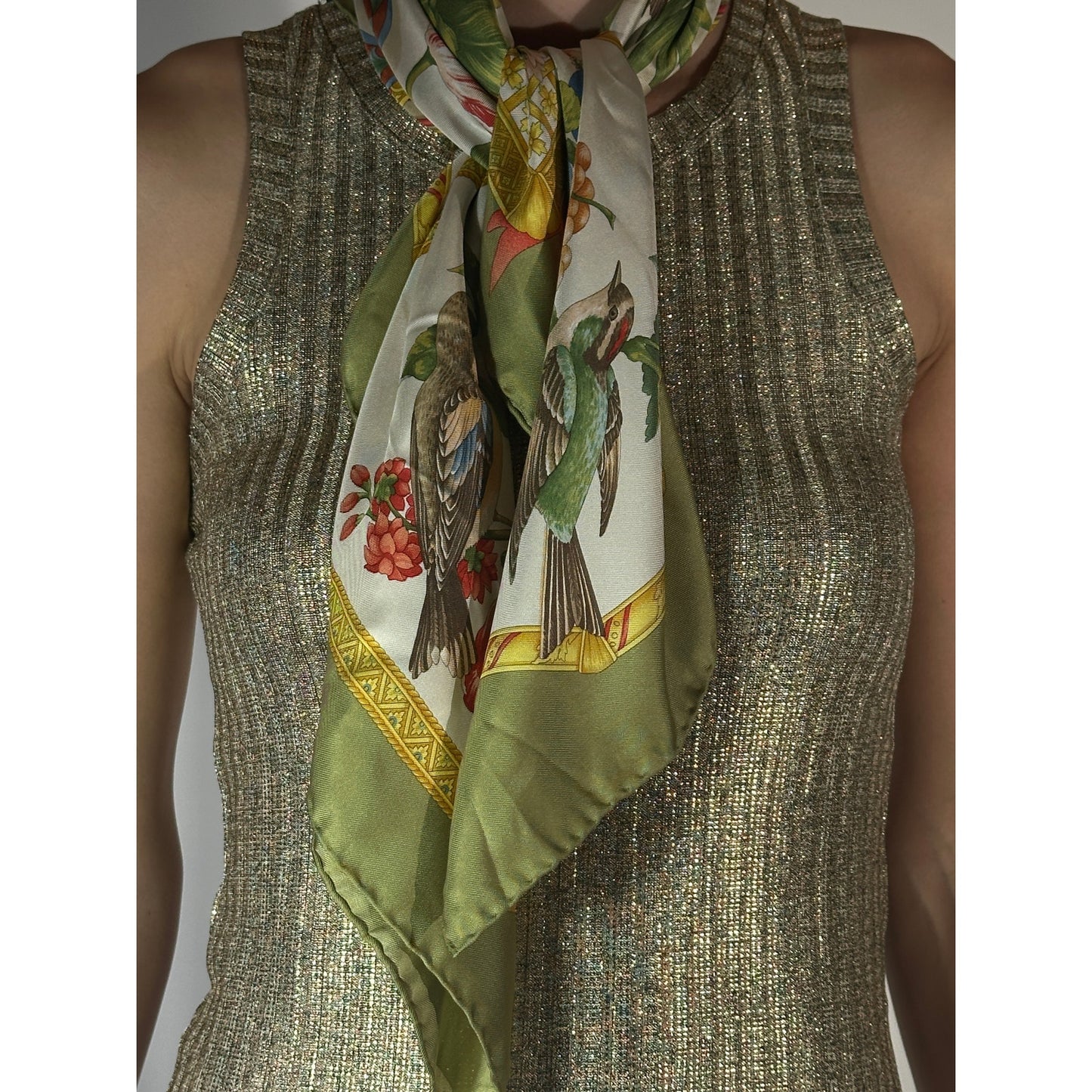 Salvatore Ferragamo Silk Scarf