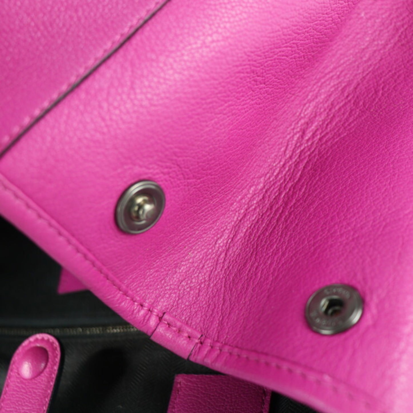 Loewe Barocco, Purple, Leather, tote