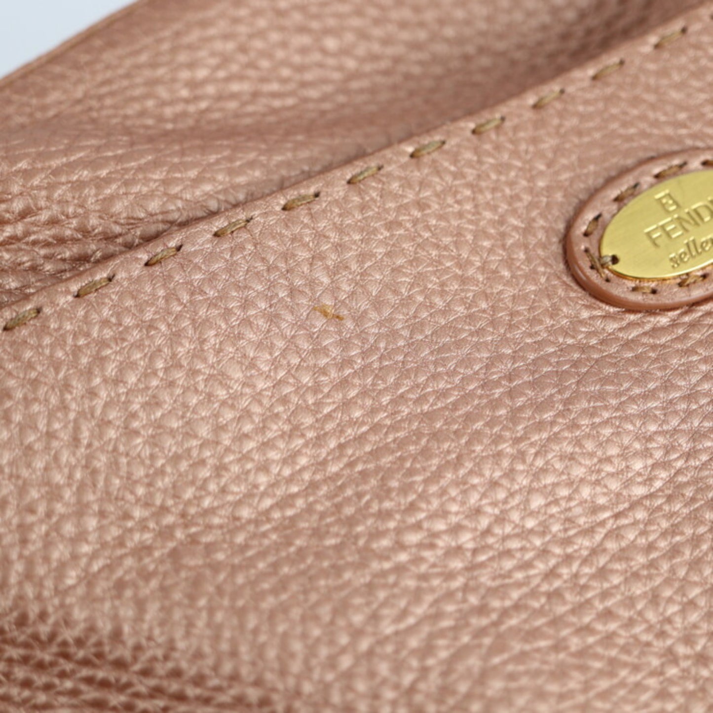 Fendi Selleria, Pink, Leather, shoulder