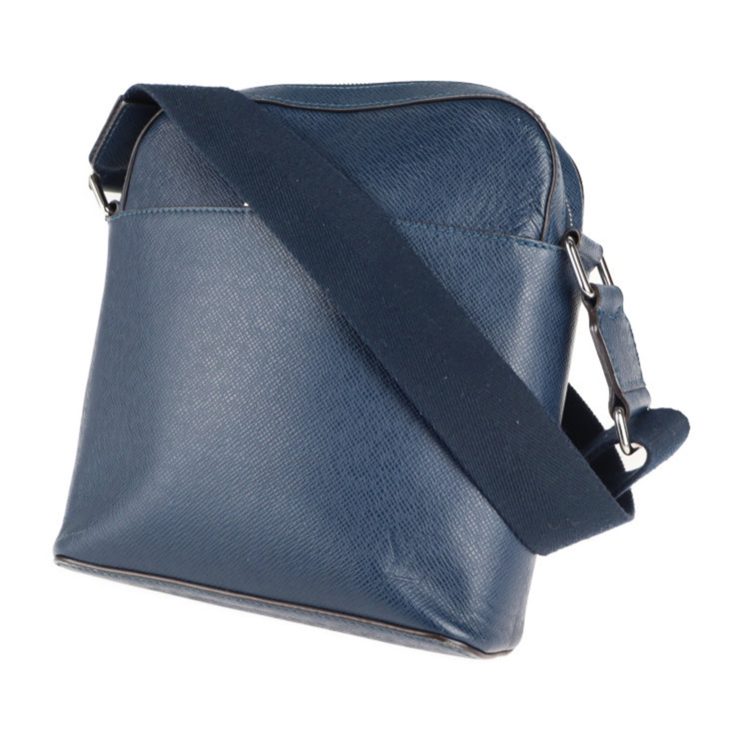 Louis Vuitton, Navy, Leather, shoulder