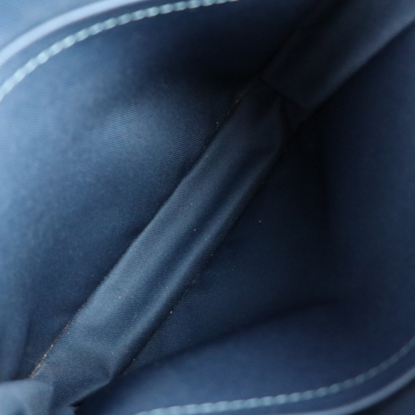 Louis Vuitton, Navy, Leather, shoulder
