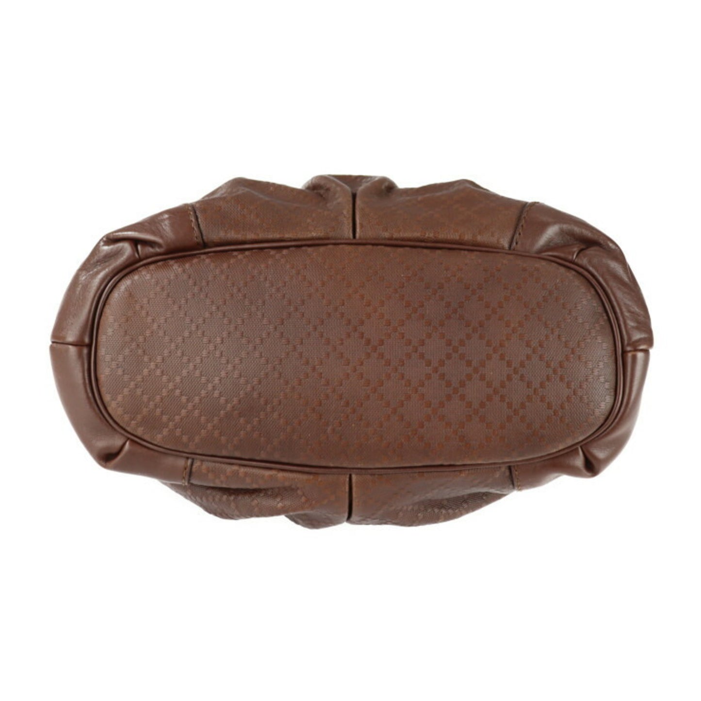 Gucci Diamante, Brown, Leather, handbag