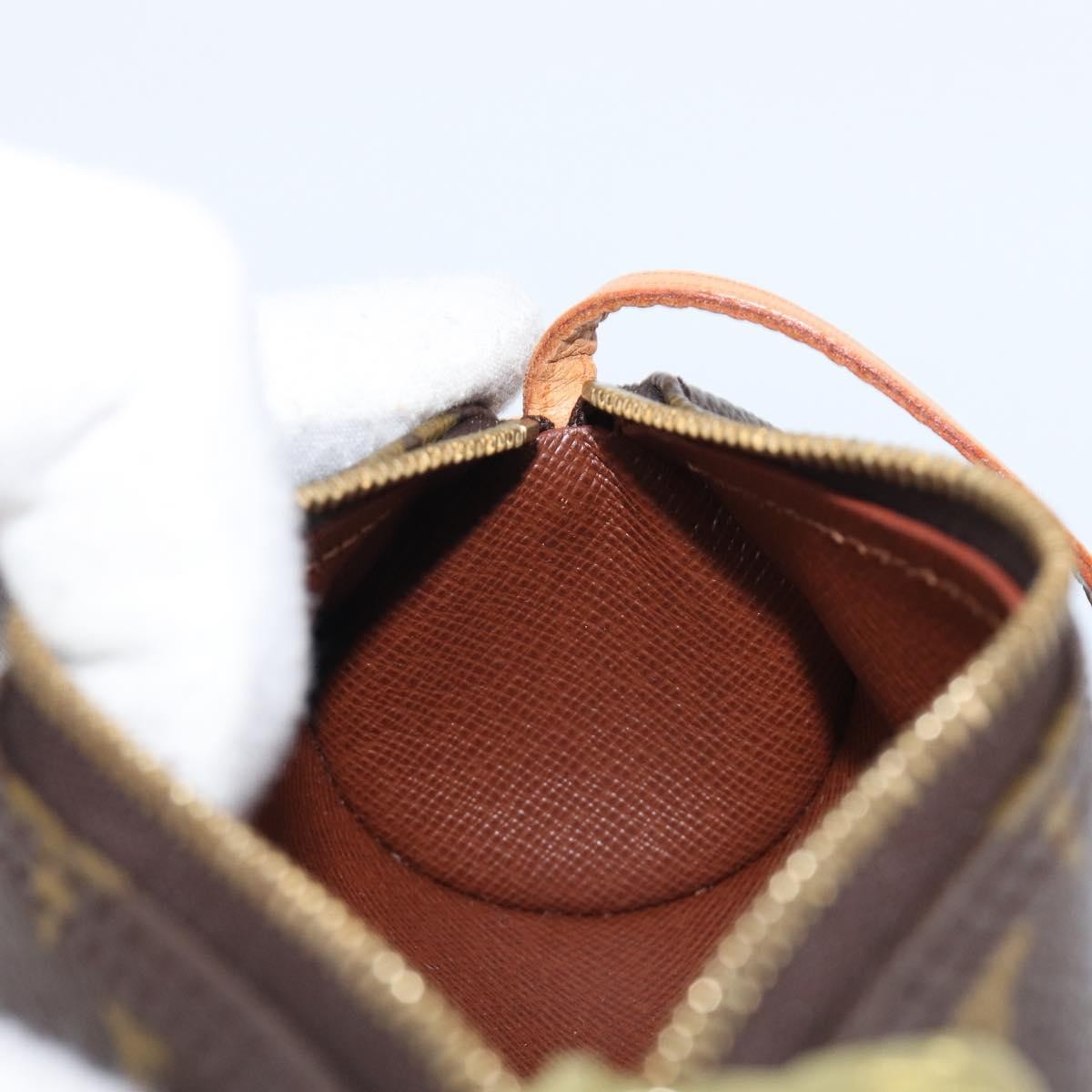 Louis Vuitton Papillon Pochette Monogram Canvas, Brown, Canvas, Clutch