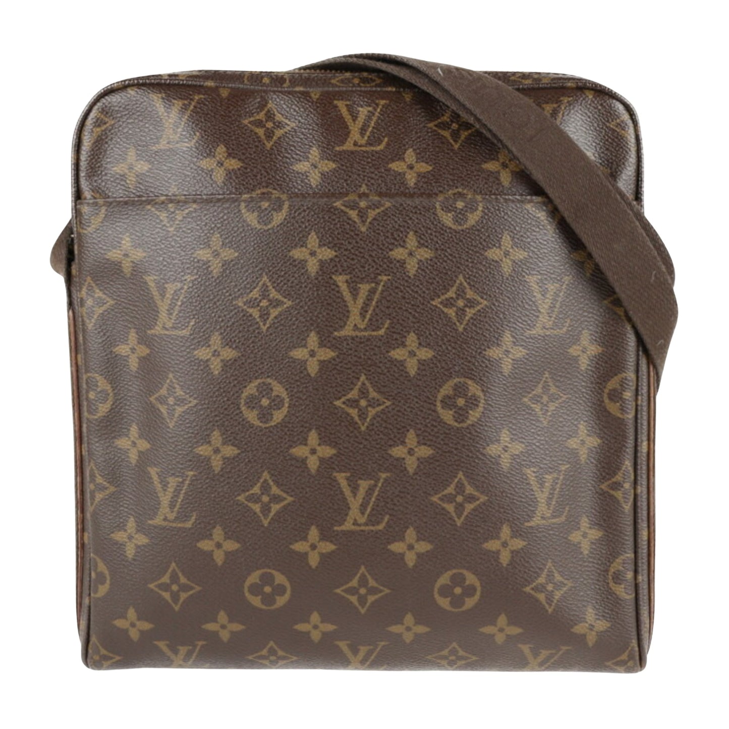 Louis Vuitton Dauphine, Brown, Canvas, shoulder