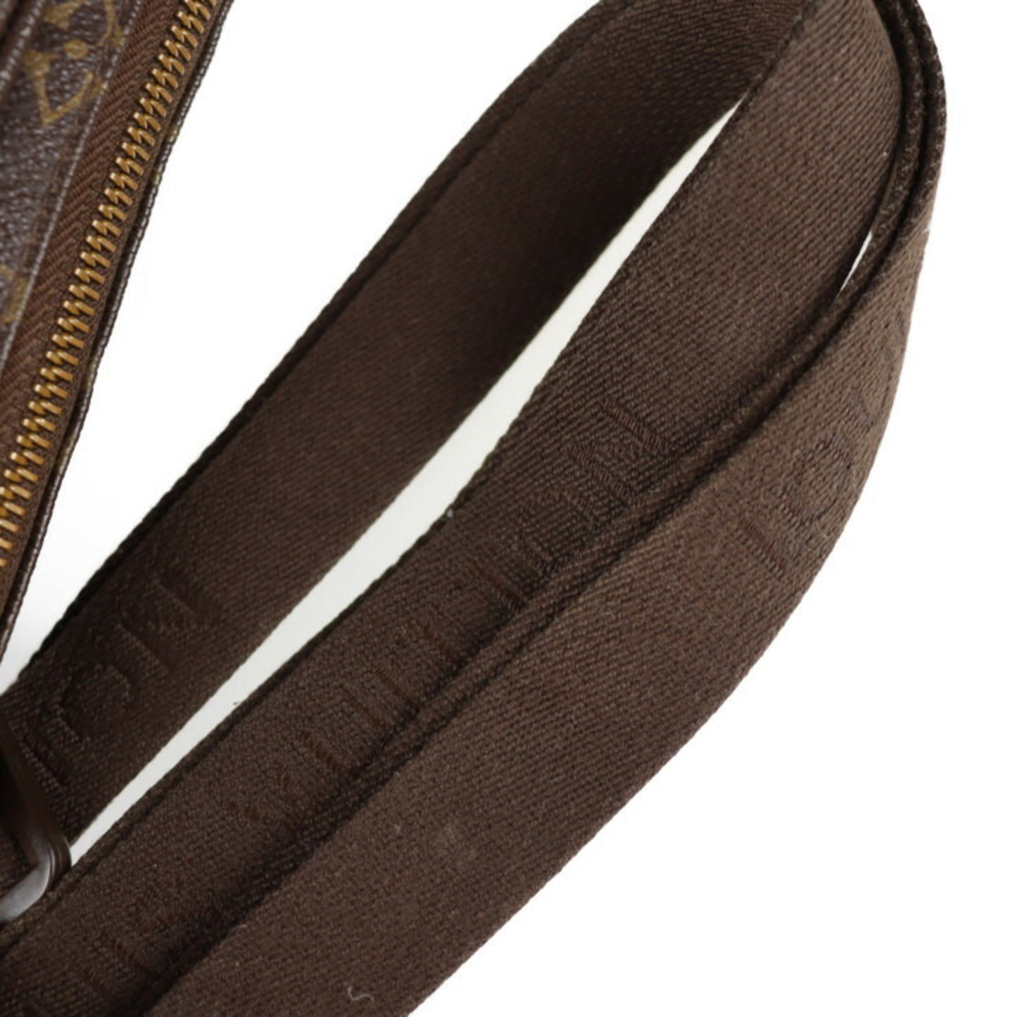 Louis Vuitton Dauphine, Brown, Canvas, shoulder