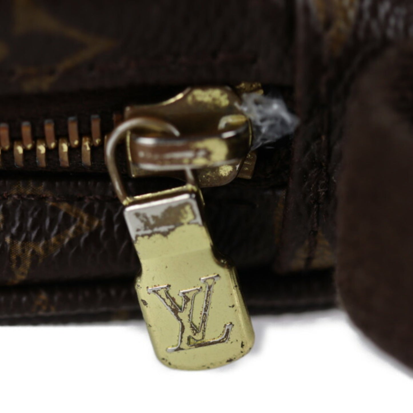 Louis Vuitton Dauphine, Brown, Canvas, shoulder