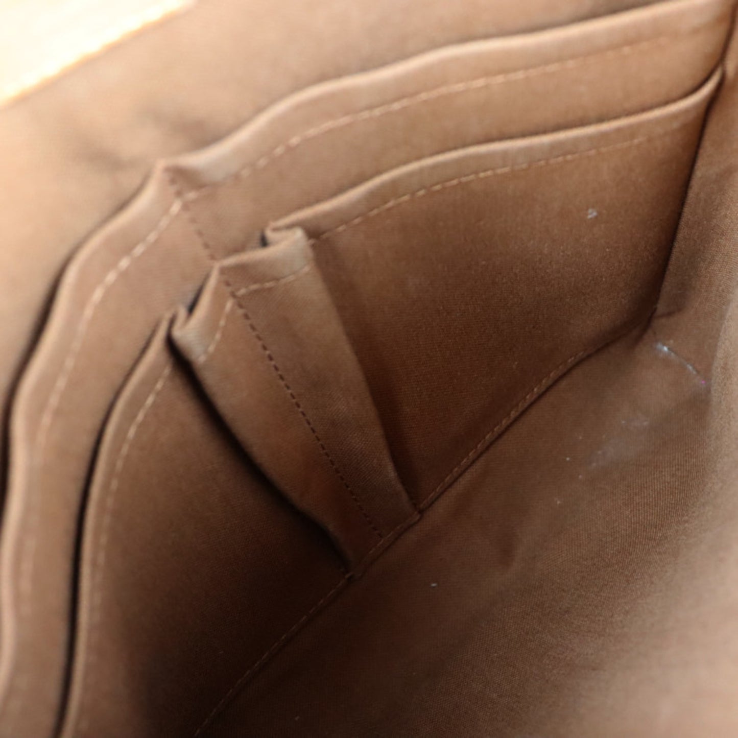 Louis Vuitton Dauphine, Brown, Canvas, shoulder