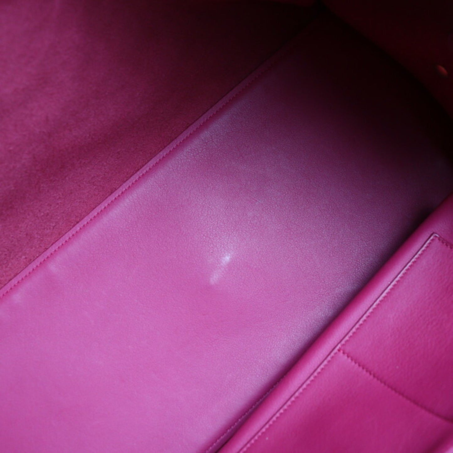 Saint Laurent Y line, Pink, Leather, handbag