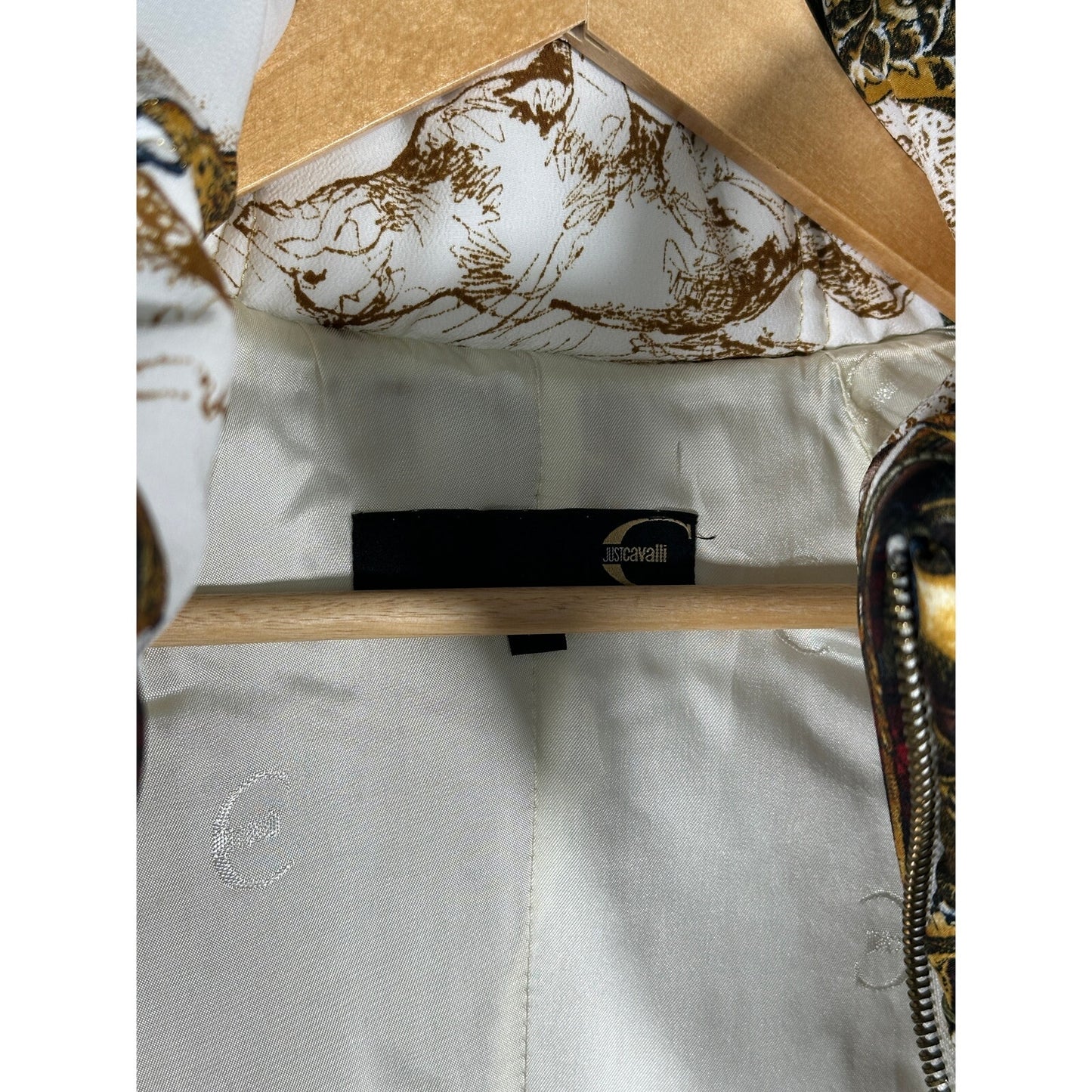 JUST CAVALLI ROBERTO Zip Puff Jacket