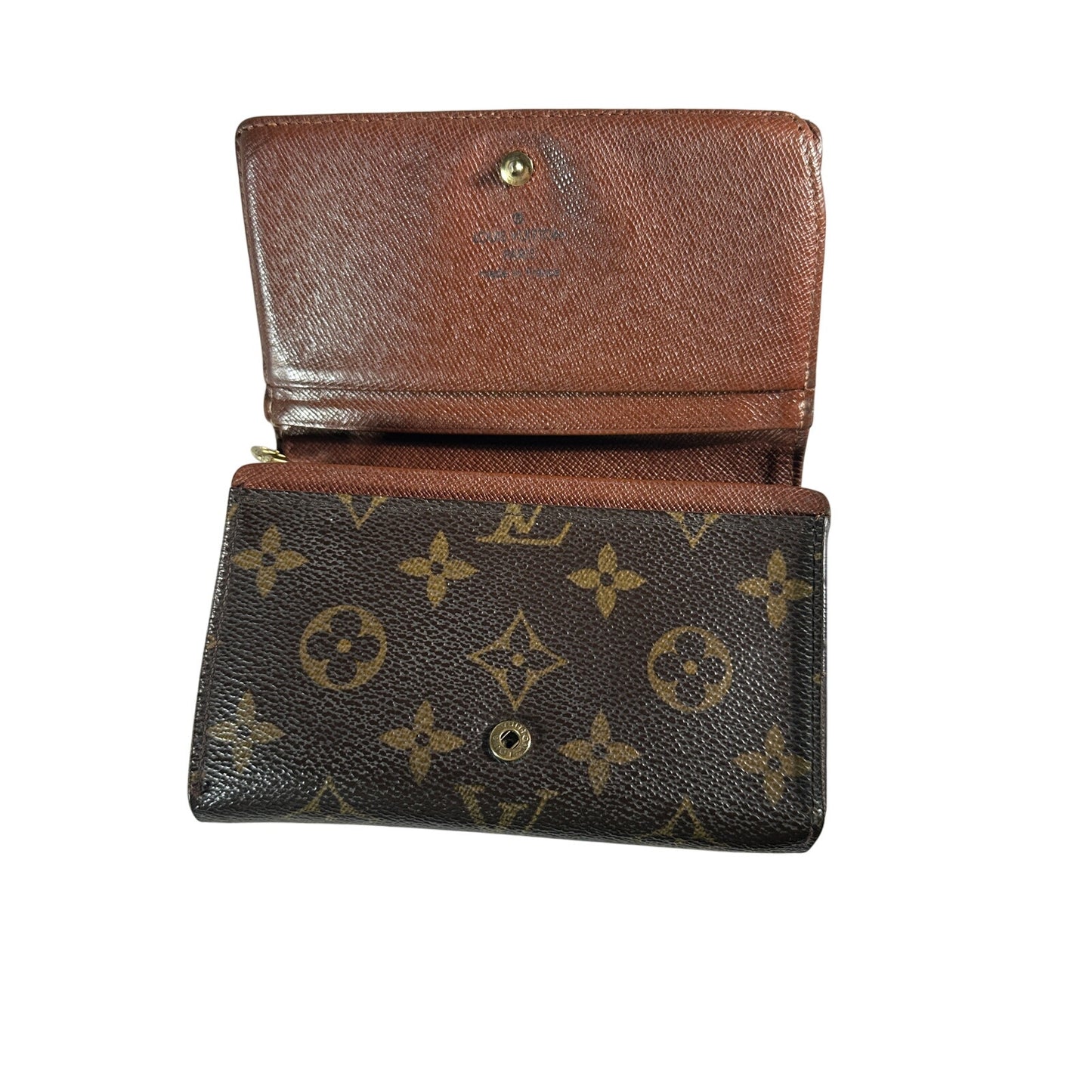 Louis Vuitton Mini Pochette Shoulder Bag Brown