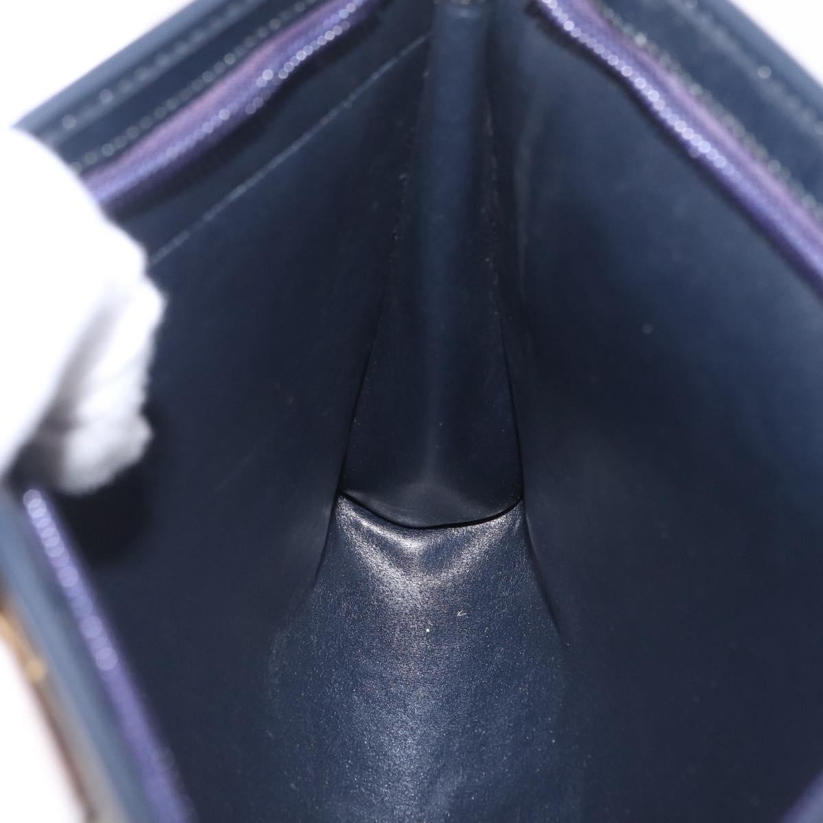 Christian Dior Trotter shoulder Canvas, Navy, Canvas, Handbag