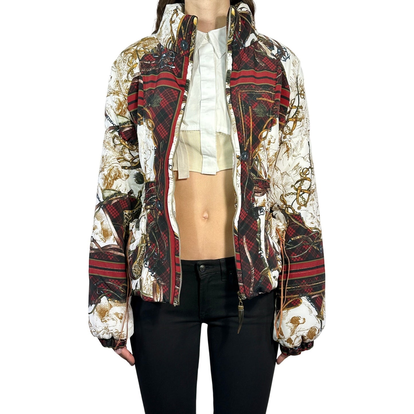 JUST CAVALLI ROBERTO Zip Puff Jacket