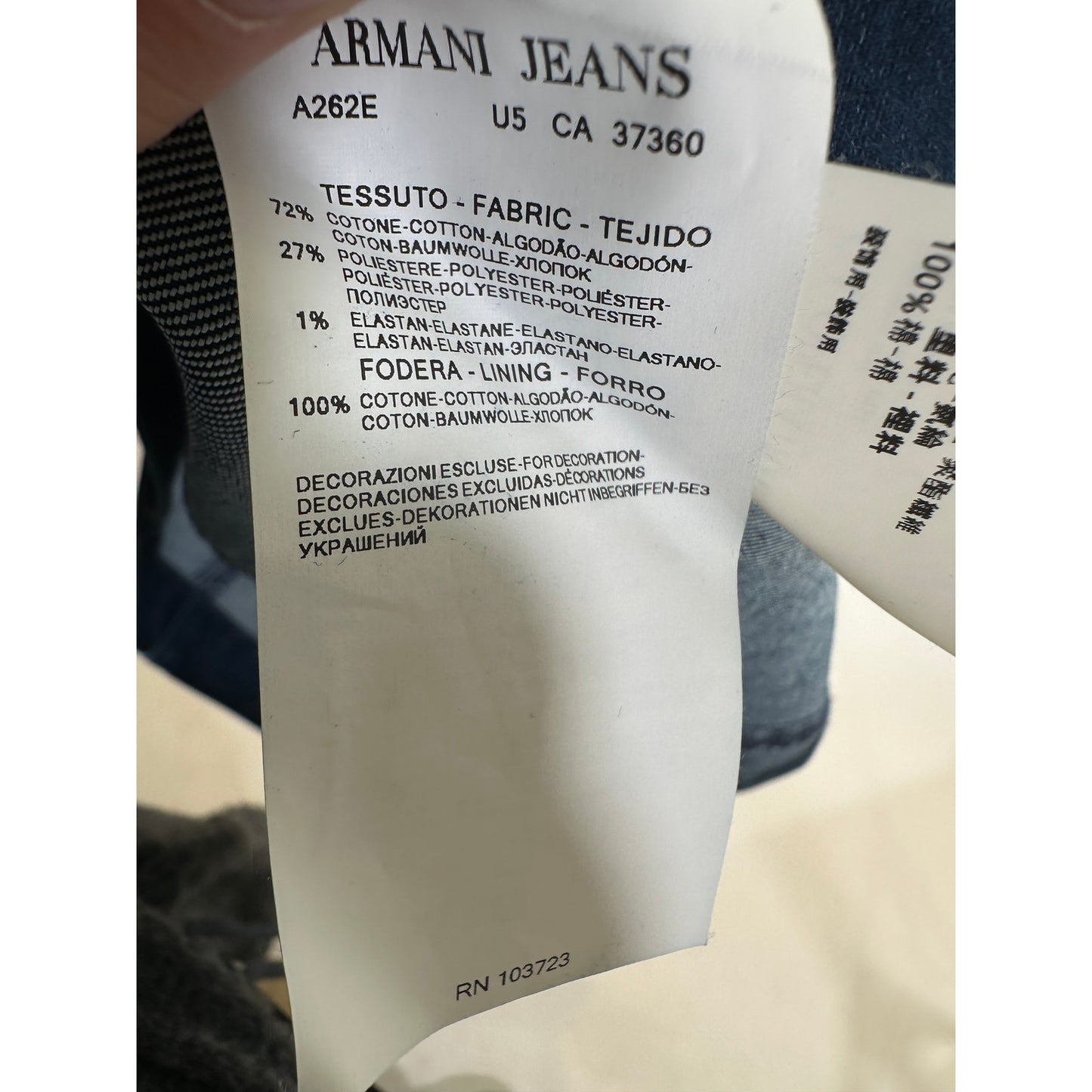 Armani Jeans Denim Dress