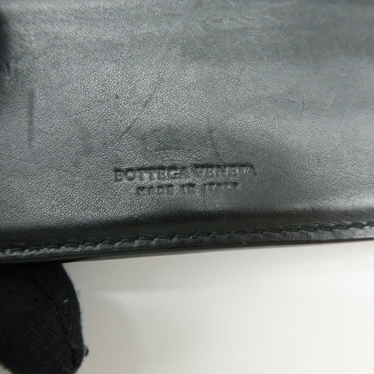 Bottega Veneta Bifold Intrecciato Nappa, Black, Leather, Wallet